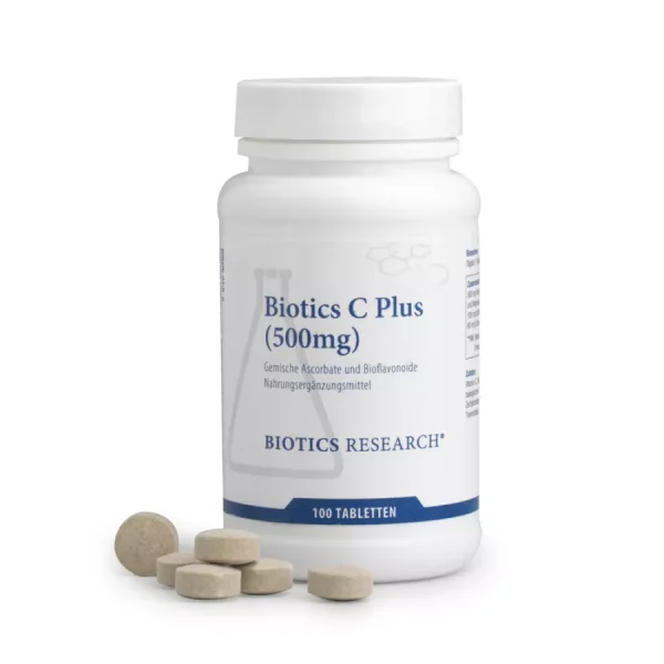 Biotics C Plus (500 mg) (Vitamin C) (100 Tabletten)