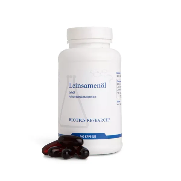 Leinsamenöl (100 Softgel-Kapseln)