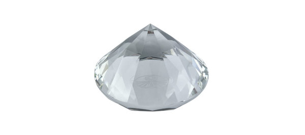 Kristallglas-Diamant &Oslash; 80 mm
