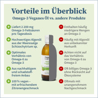 Omega-3 Veganes &Ouml;l (100 ml)