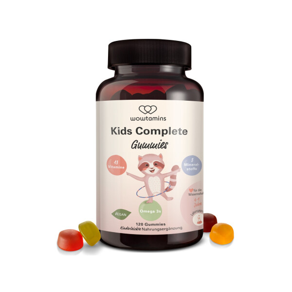 wowtamins KIDS Complete (120 Stück)