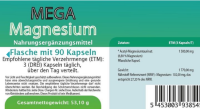 Magnesium (90 Kapseln)
