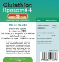 Glutathion Liposom&eacute; + (109 ml)
