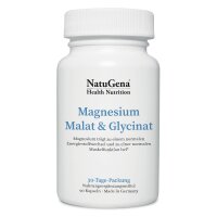 Magnesium Malat & Glycinat (90 Kapseln)