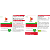 Ashwagandha-KSM Biologisch (60 Kapseln)
