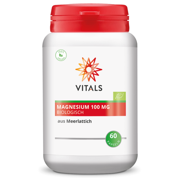 Magnesium 100 mg Biologisch (60 Kapseln)