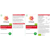 Magnesium 100 mg Biologisch (60 Kapseln)