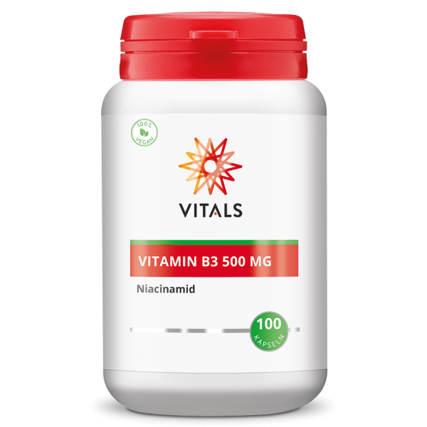 Vitamin B3 500 mg (100 Kapseln)