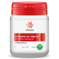 Vitamin D3 1000 IE (100 Softgel-Kapseln)