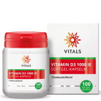 Vitamin D3 1000 IE (100 Softgel-Kapseln)