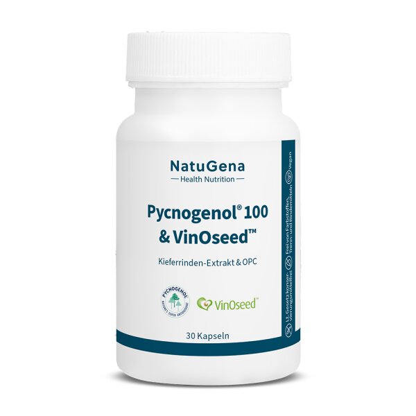 Pycnogenol® 100 & VinOseed™ (30 Kapseln)