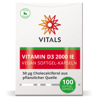 Vitamin D3 2000 IE (100 Softgel-kapseln)