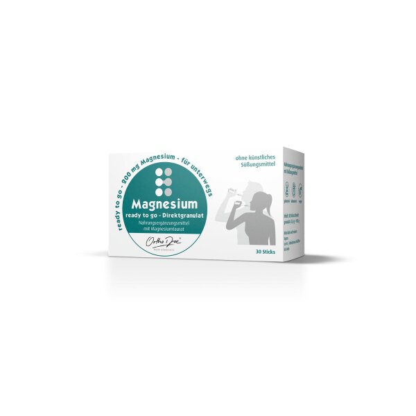 Magnesium Direktgranulat (30 Sticks)